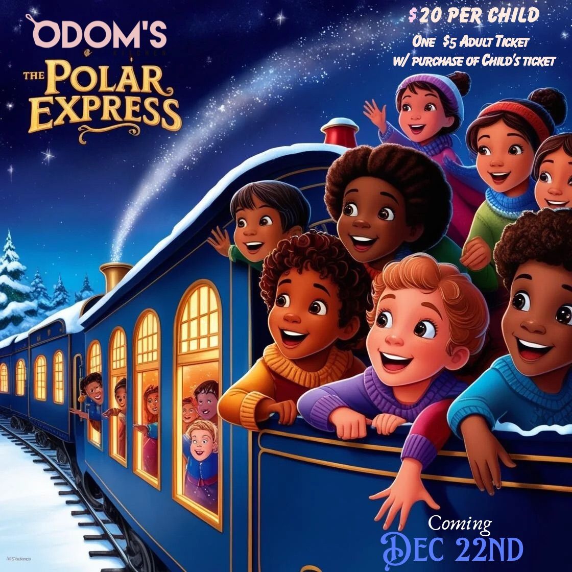 Polar Express Pajama Kidsmas