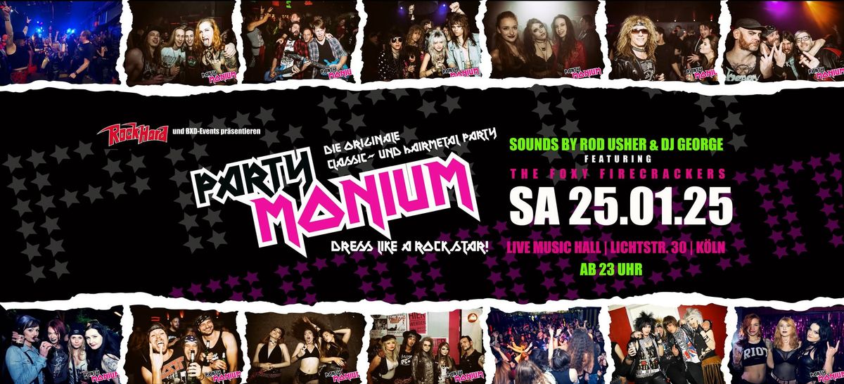 Partymonium - Die originale Glam- und Classic Metal Party