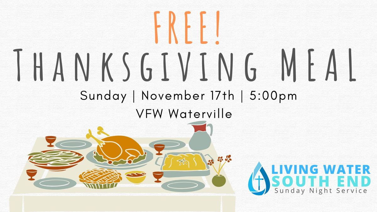 Free Thanksgiving Meal