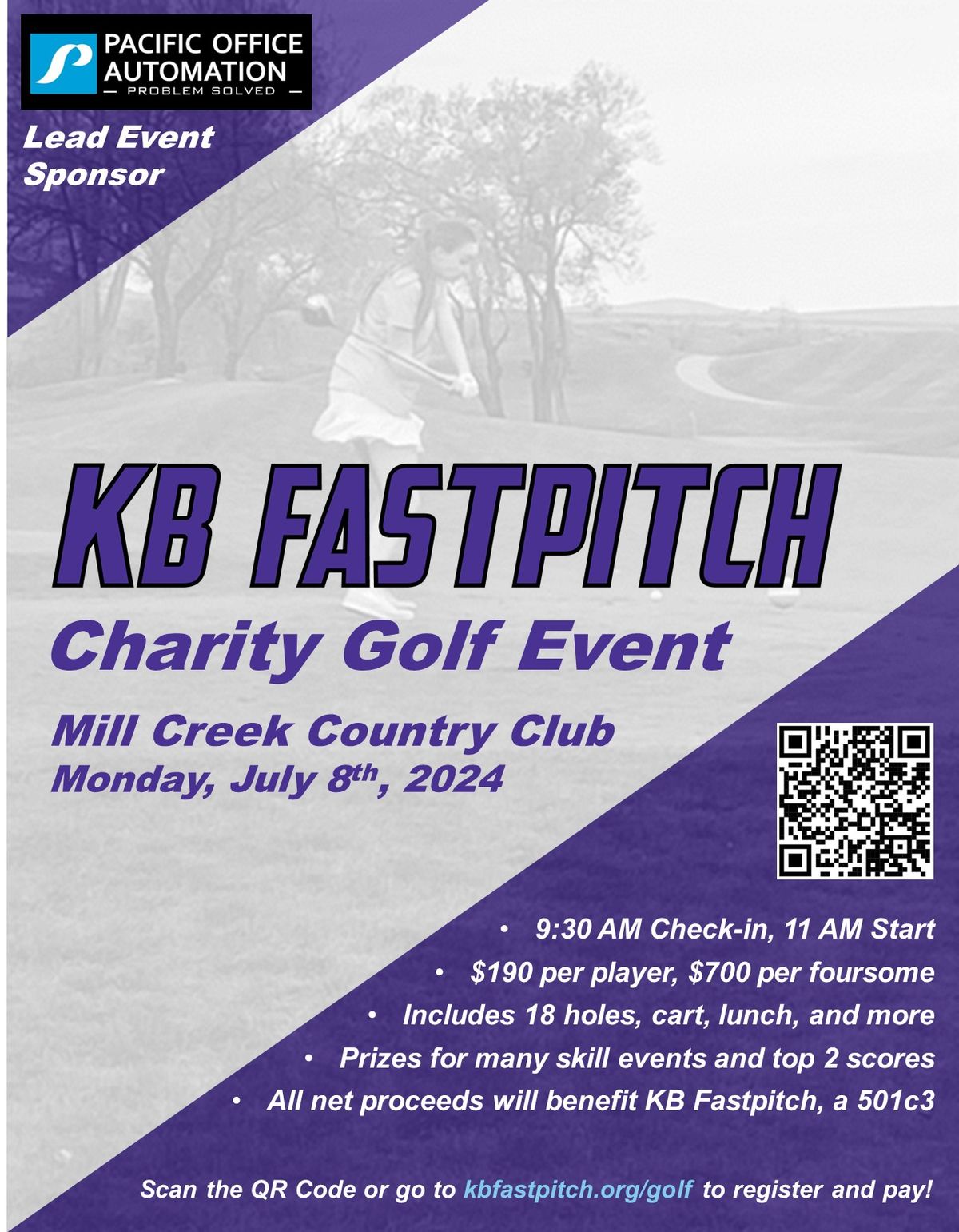 KB Fastpitch Inaugural Golf Tournament
