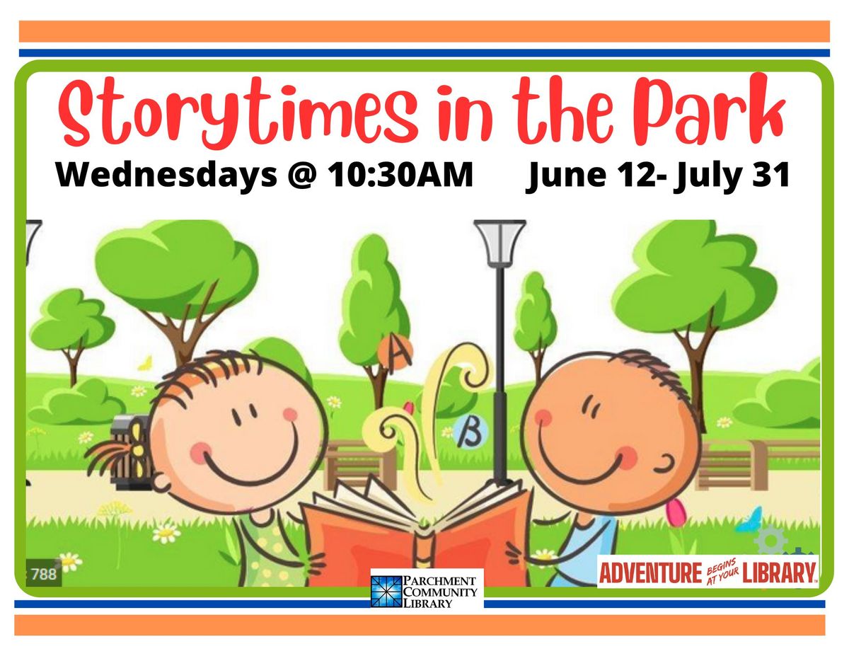 Storytimes in the Park!