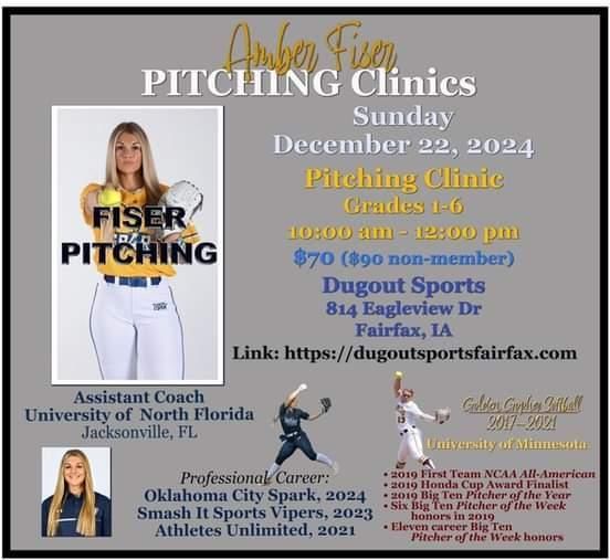 Amber Fiser Pitching Clinic