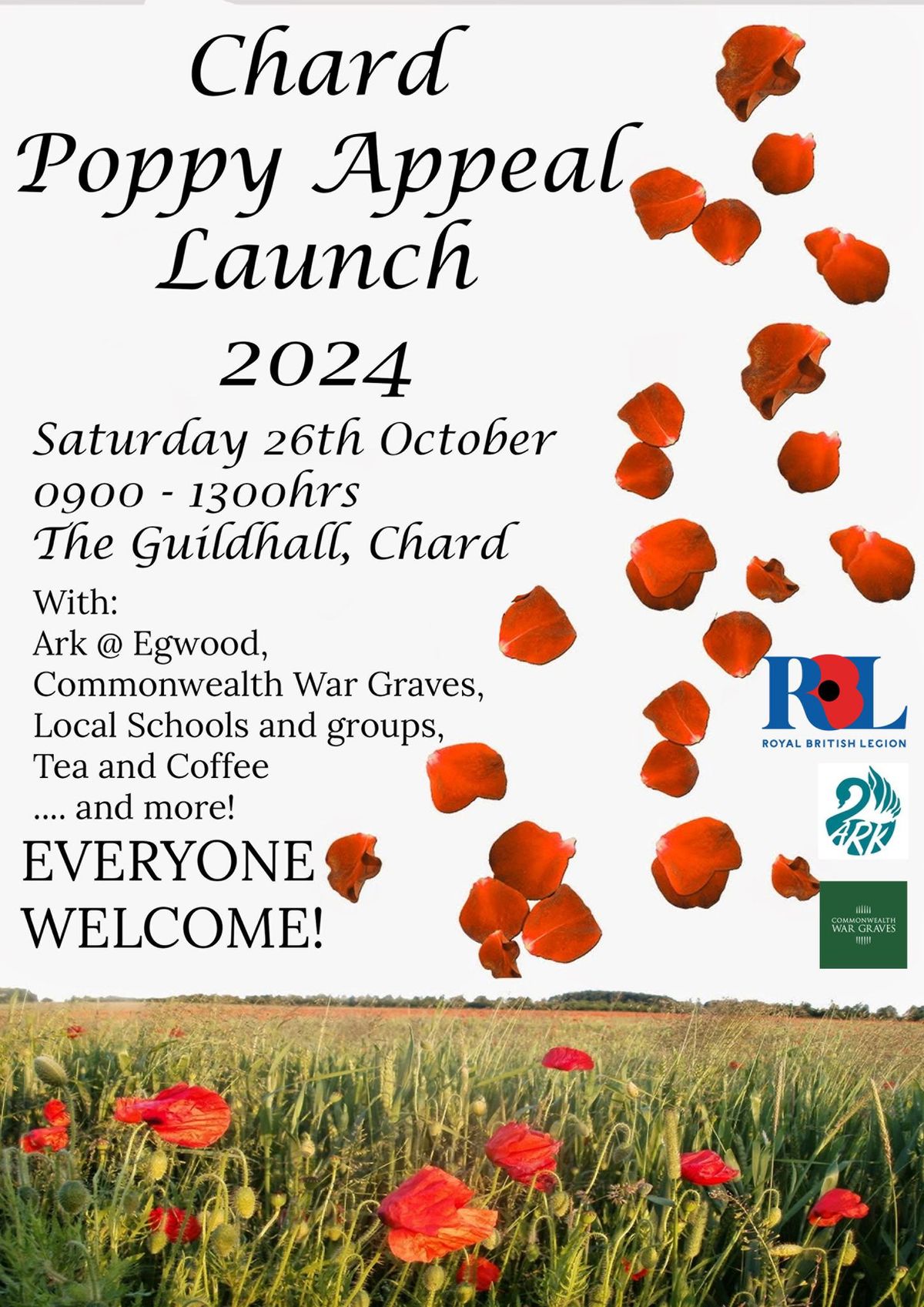 Chard Poppy Appeal Launch