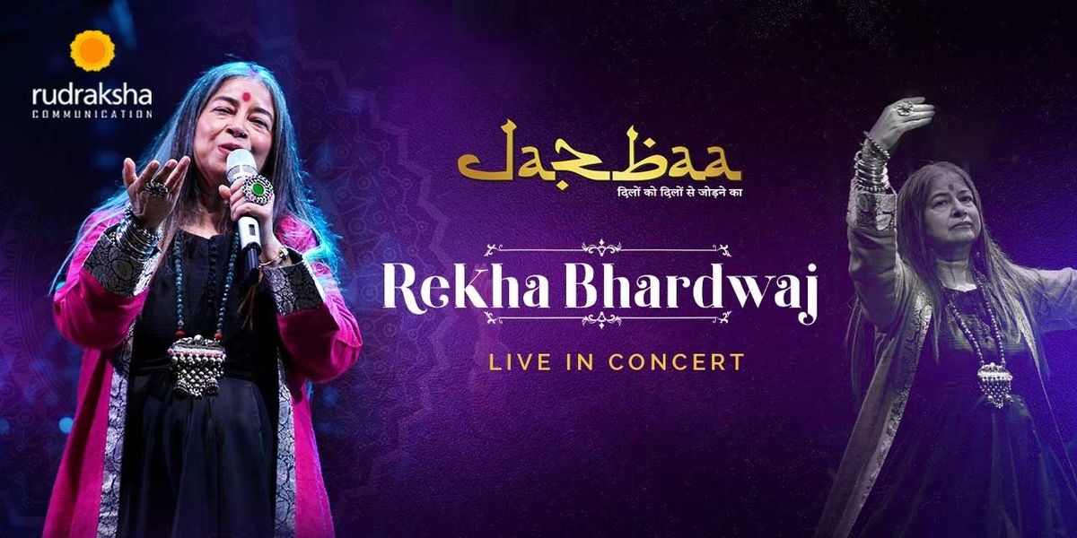 Jazbaa ft Rekha Bhardwaj Live in Concert Kolkata