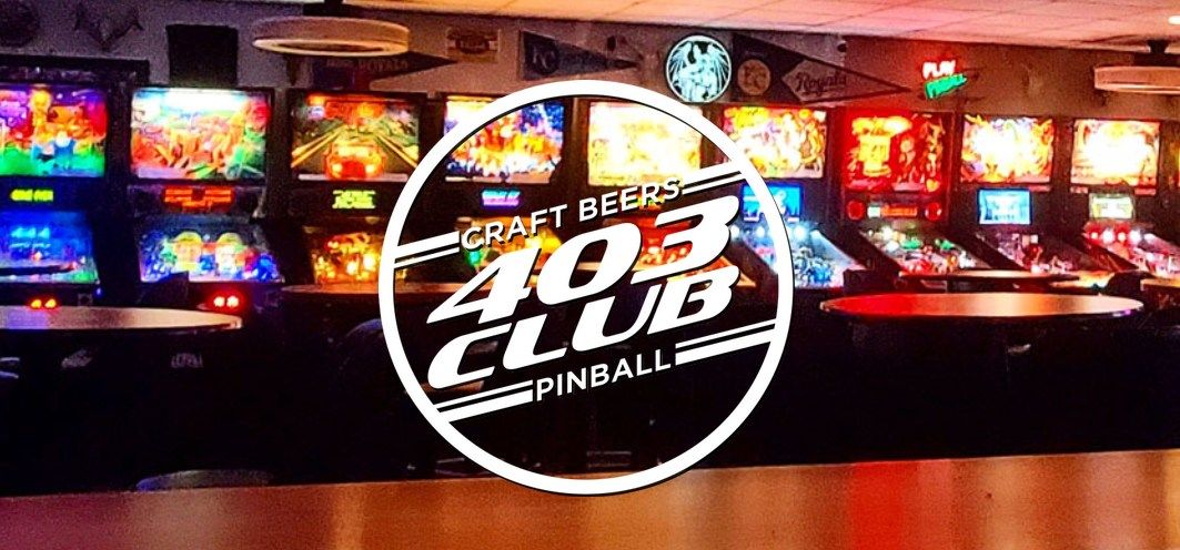 Pinball Tournament at 403 Club