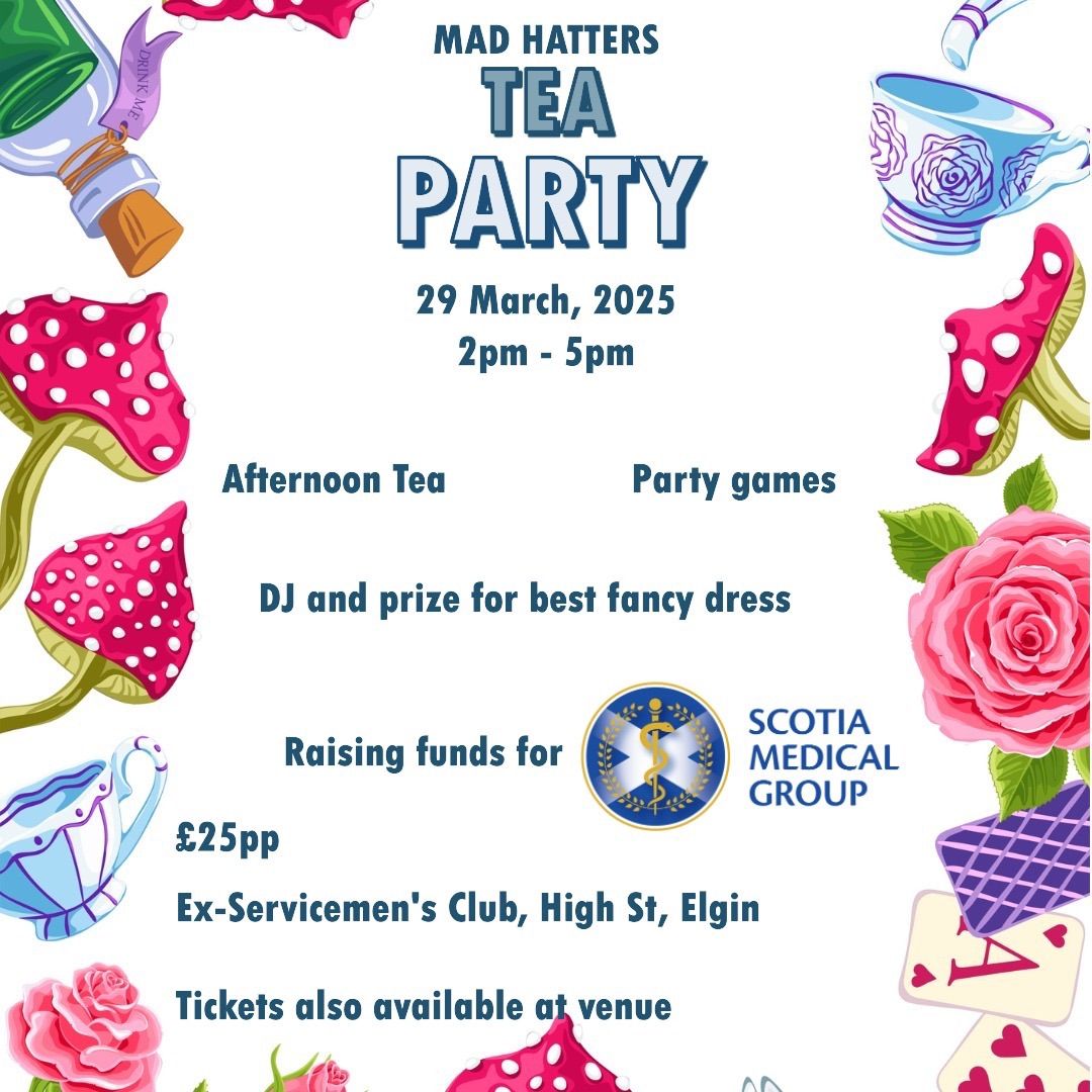 Mad Hatters Tea Party Fundraiser\ud83c\udf38\ud83c\udfa9