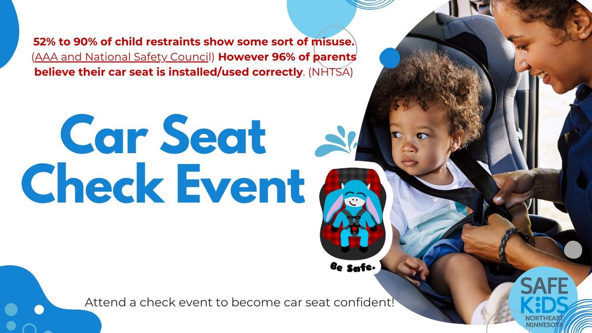 Duluth Car Seat Check Event 