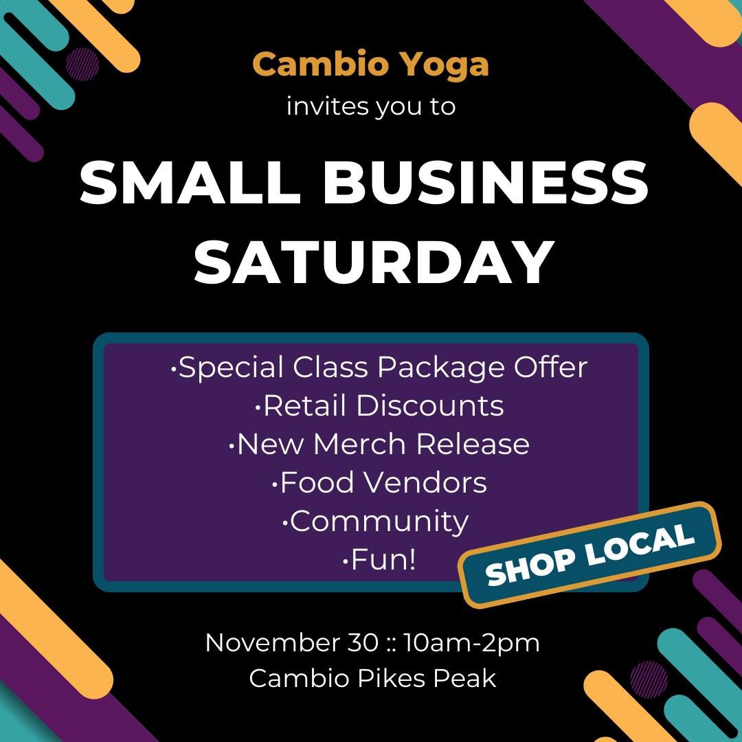 Small Business Saturday :: Cambio Pikes Peak 