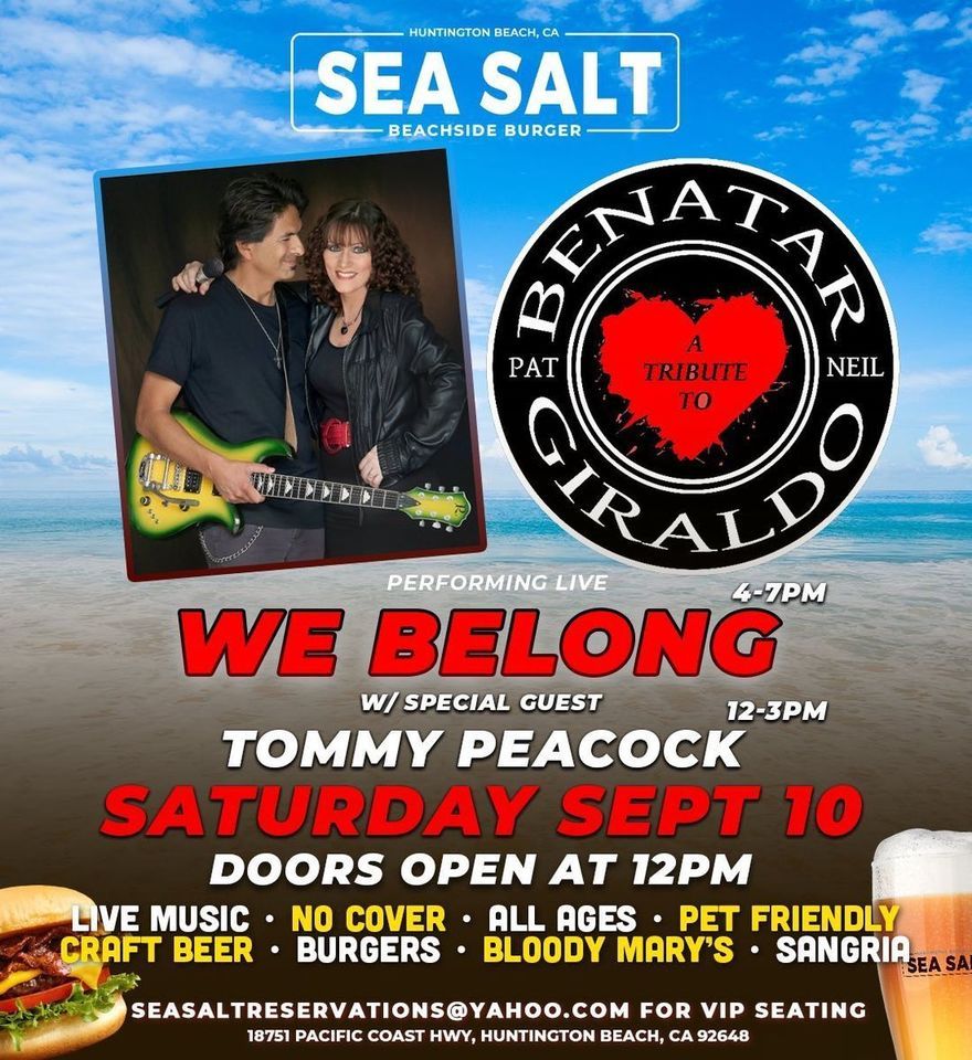 We Belong (Pat Benatar\/Neil Giraldo tribute) at SeaSalt Huntington Beach, CA