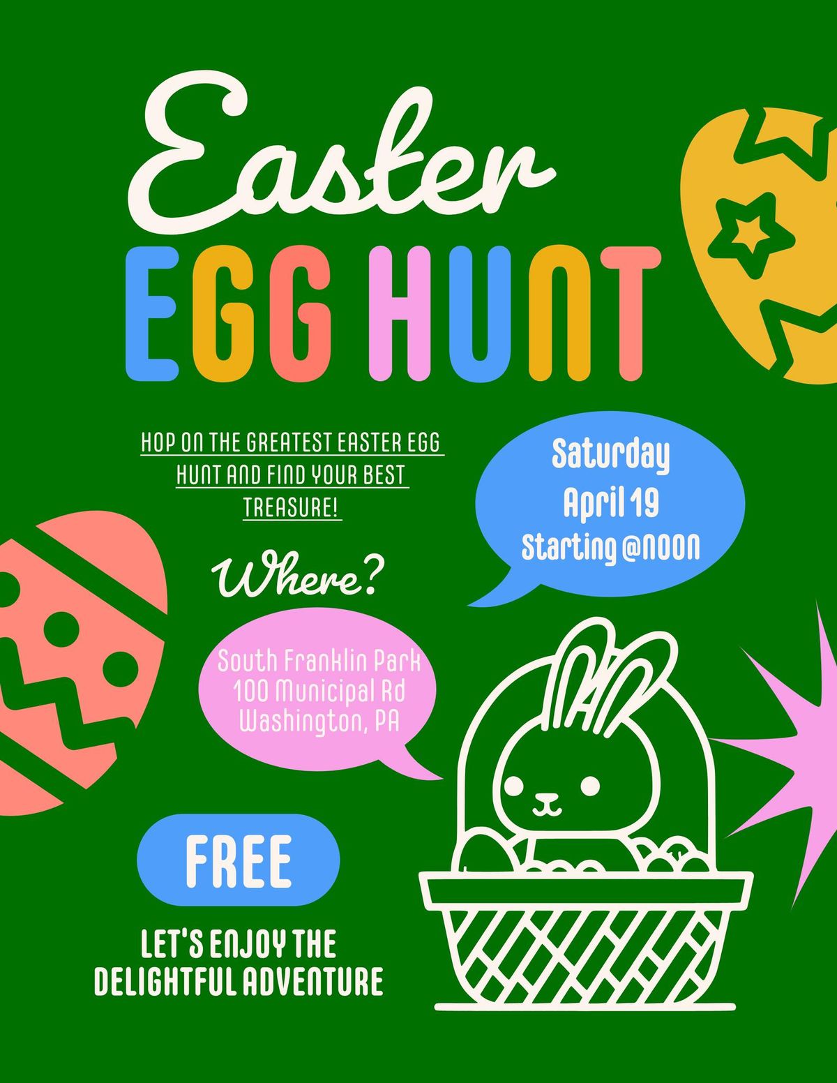 Easter Egg Hunt 2025