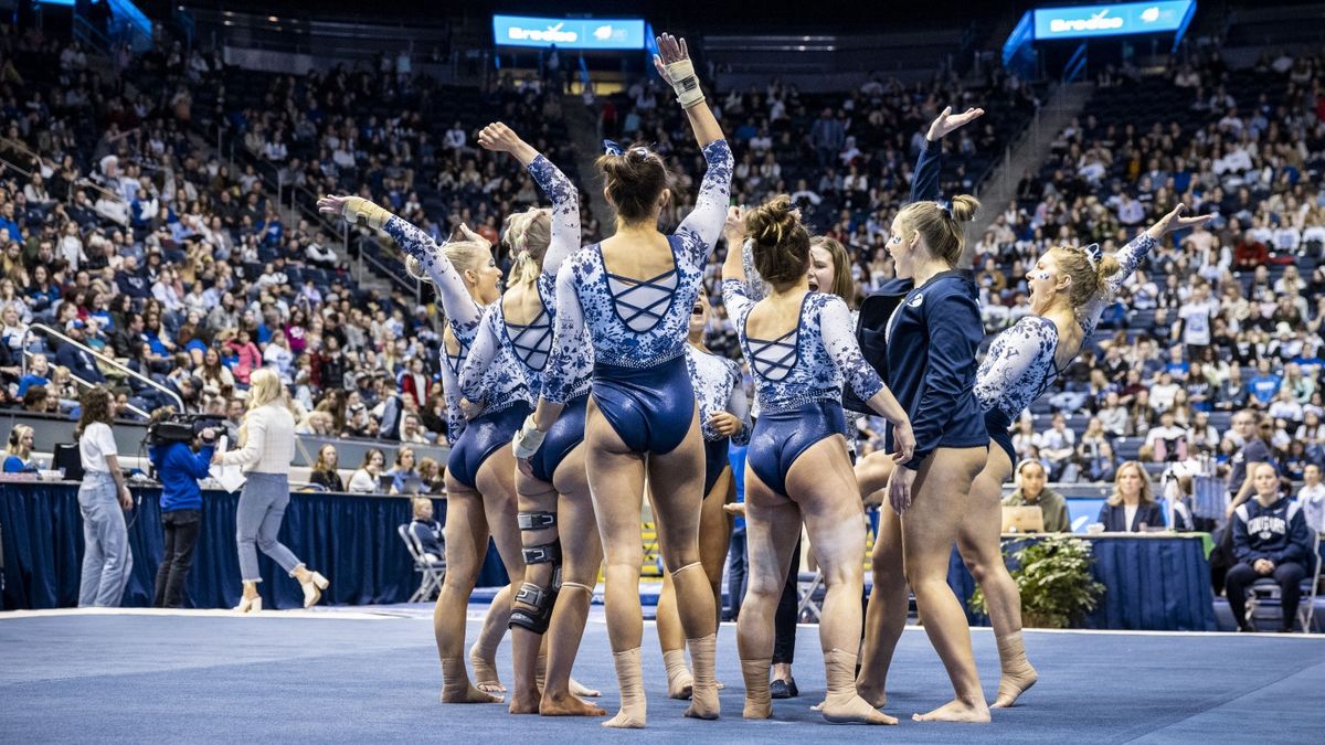 Southern Utah Thunderbirds at BYU Cougars Womens Gymnastics