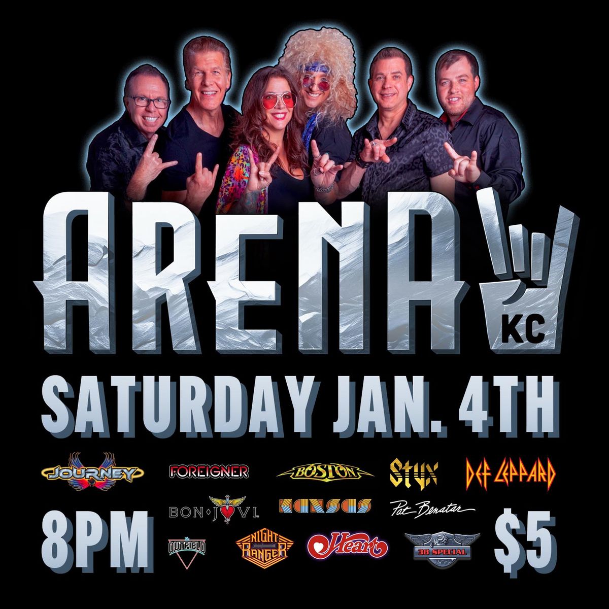  Arena Rocks KC @ The Kingdom