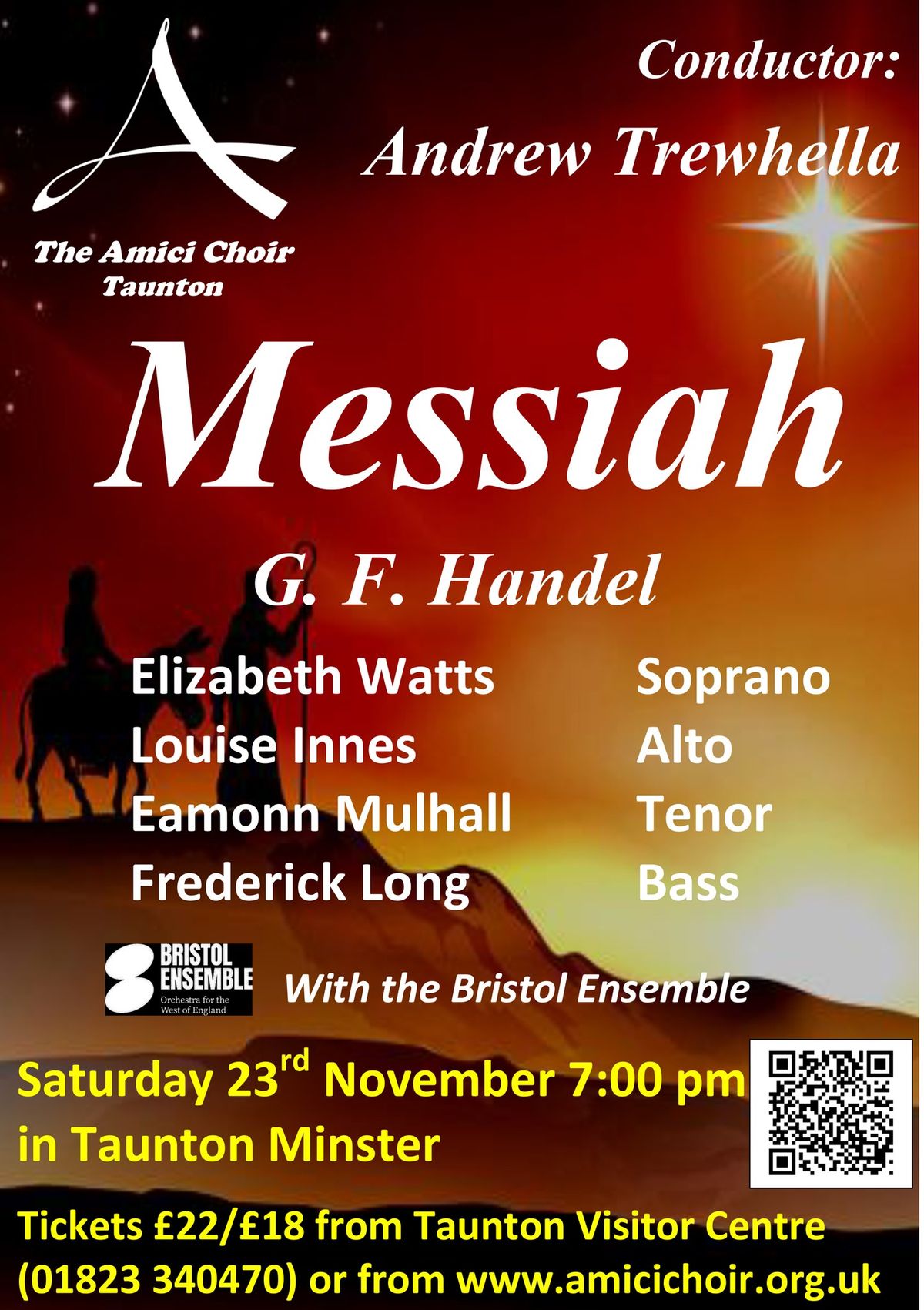 Handel's Messiah - Amici Choir Taunton Concert