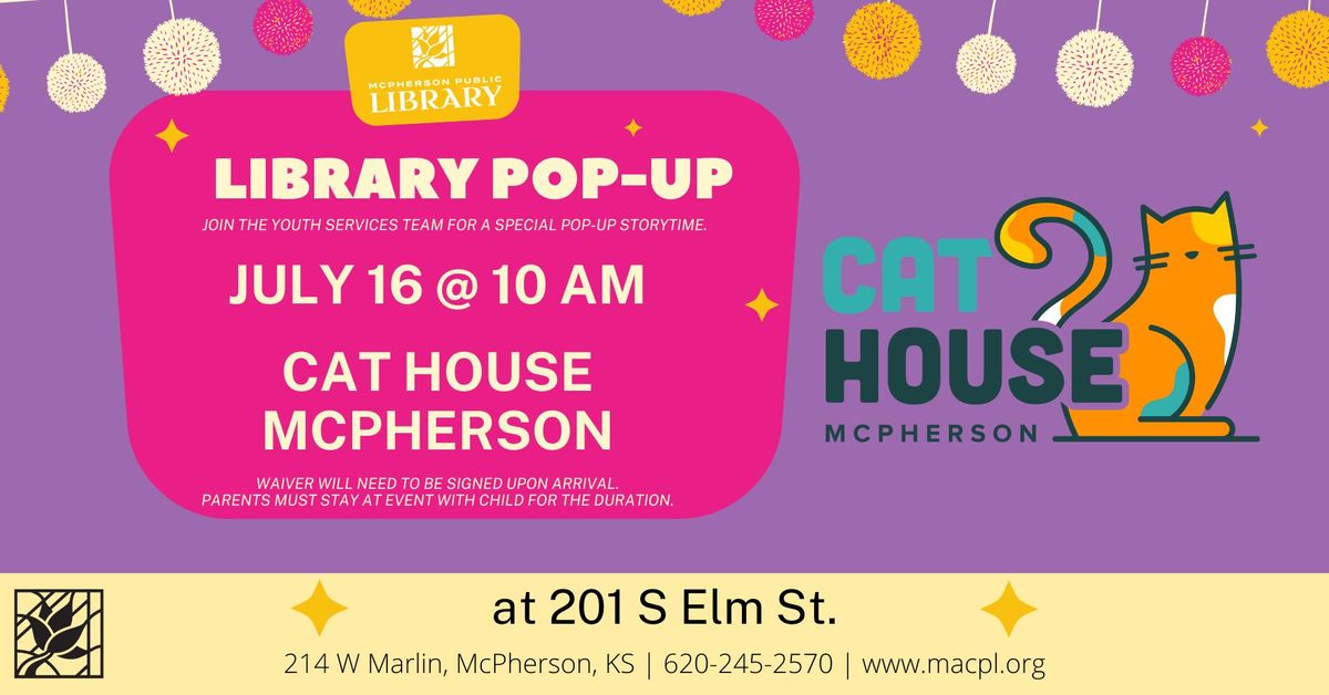 Cat House Pop-Up Storytime