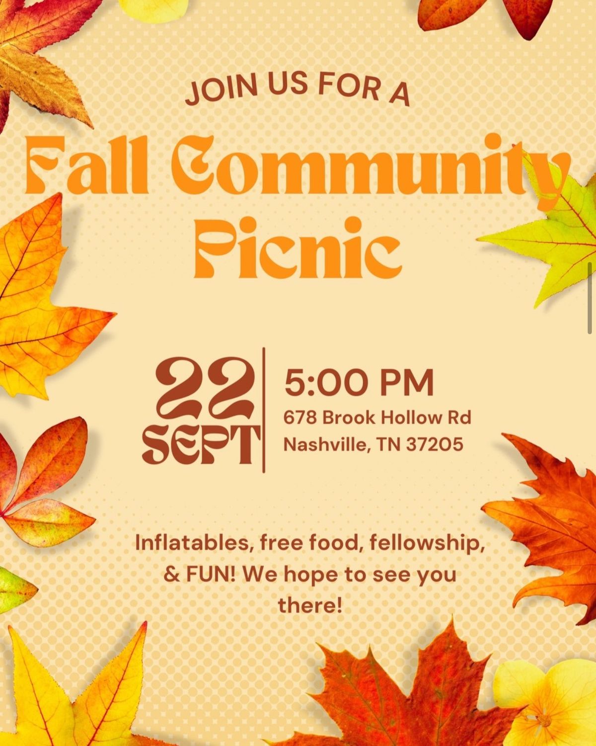 BHBC Community Picnic