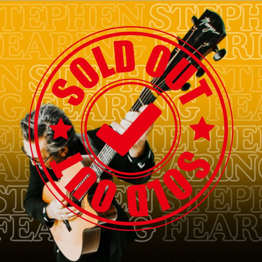 SOLD OUT! Stephen Fearing Live at The Carleton 