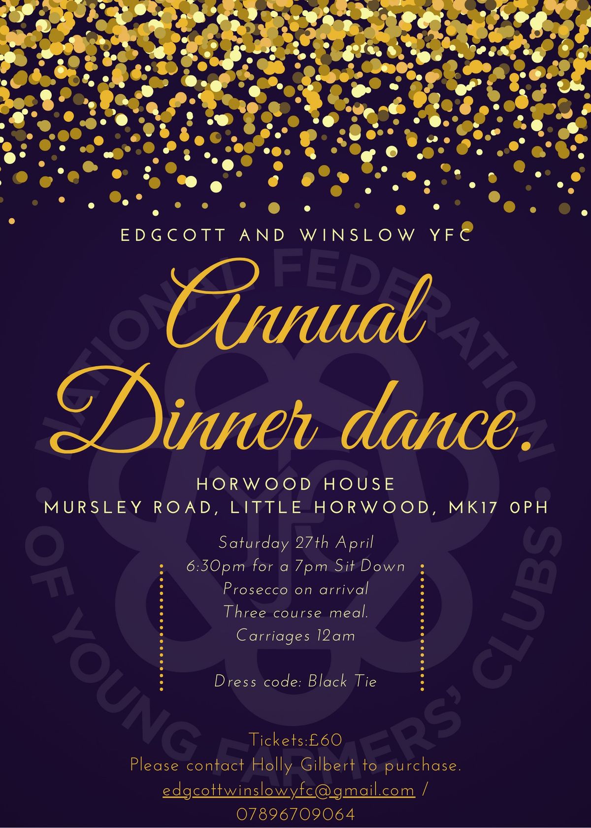 Edgcott and Winslow Dinner and Dance! 
