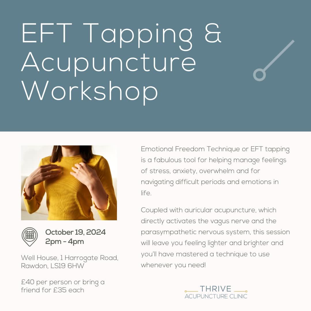 EFT Tapping & Acupuncture Workshop