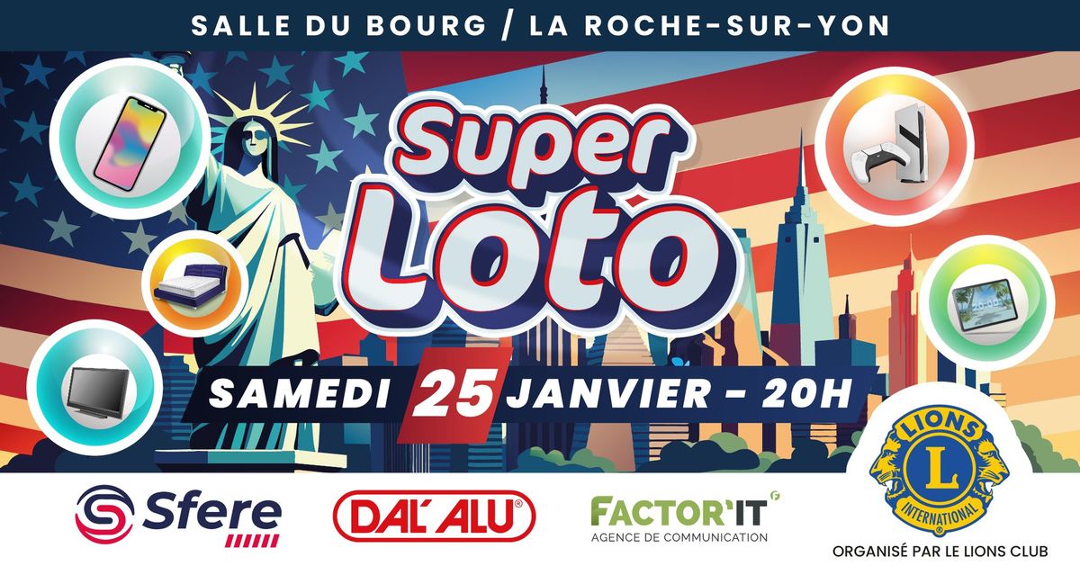 Super Loto 2025 du Lions Club