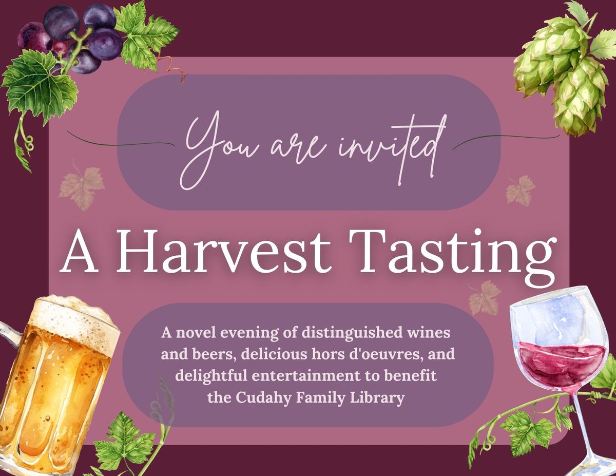 A Harvest Tasting