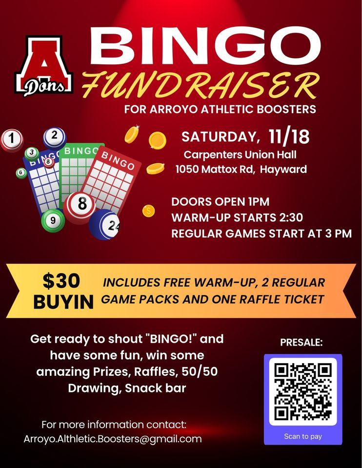 Bingo Fundraiser 