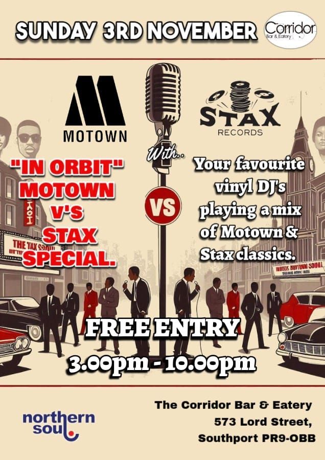 "In Orbit " Motown vs Stax special.