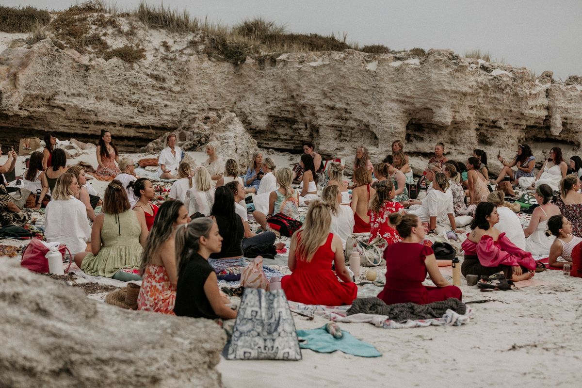 Womens Summer Solstice Sacred Cacao Ceremony on the Beach