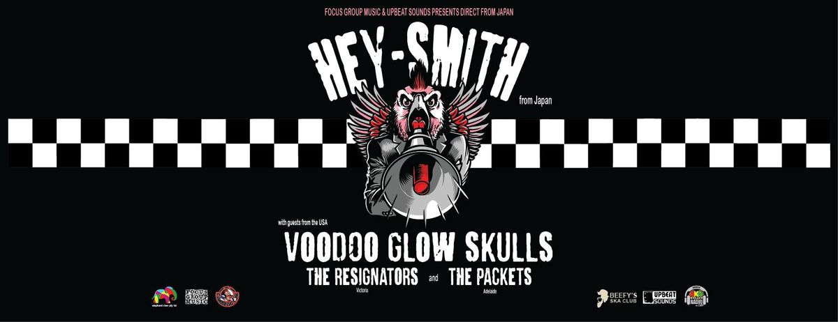 Hey Smith (Japan) + Voodoo Glow Skulls (USA) Adelaide