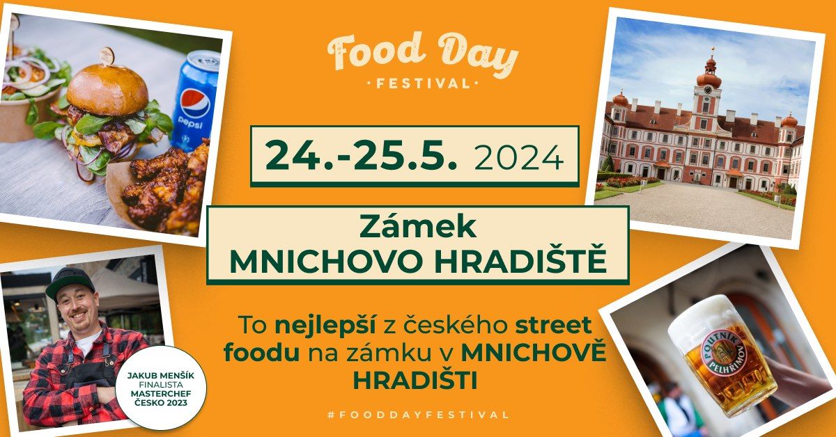 Food Day Festival - skv\u011bl\u00e9 j\u00eddlo a bo\u017e\u00ed PROSECCO - Z\u00e1mek Mnichovo Hradi\u0161t\u011b