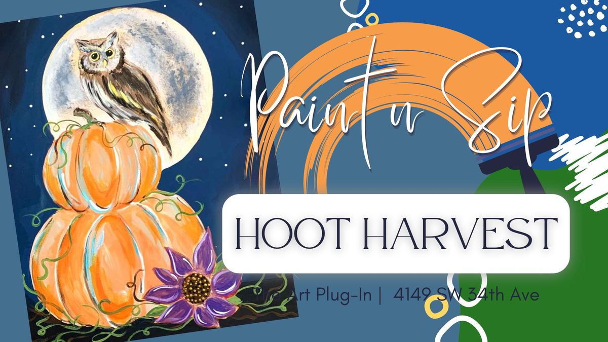 Paint N Sip - Hoot Harvest