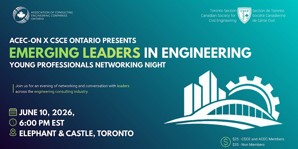 Emerging Leaders in Engineering Young Professionals Networking Night