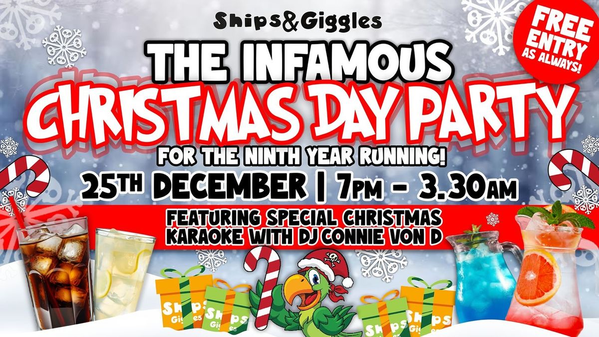 CHRISTMAS DAY PARTY AT SHIPS & GIGGLES