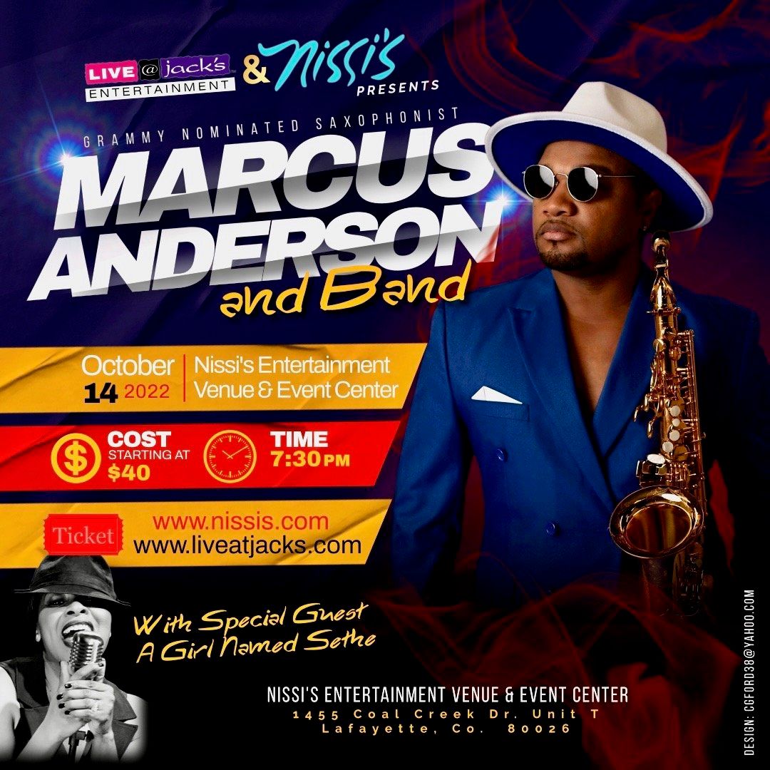 Marcus Anderson at Middle C Jazz Club