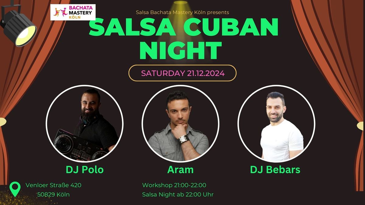 Salsa Night, timba Cuban Salsa Party mit Workshop