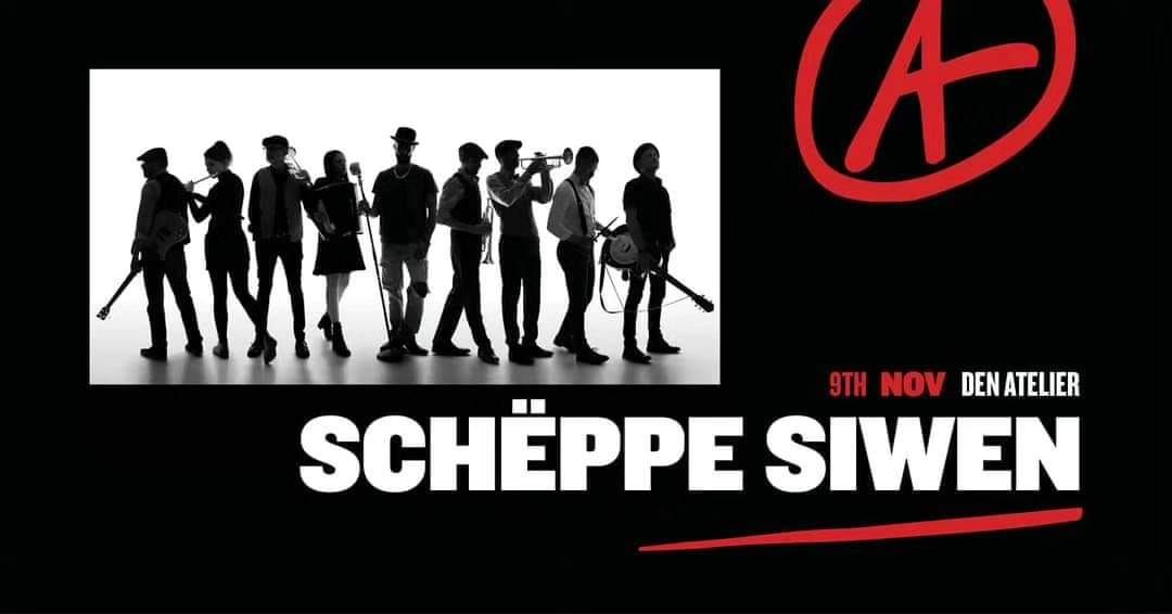 Sch\u00ebppe Siwen live @ den Atelier (SOLD OUT)