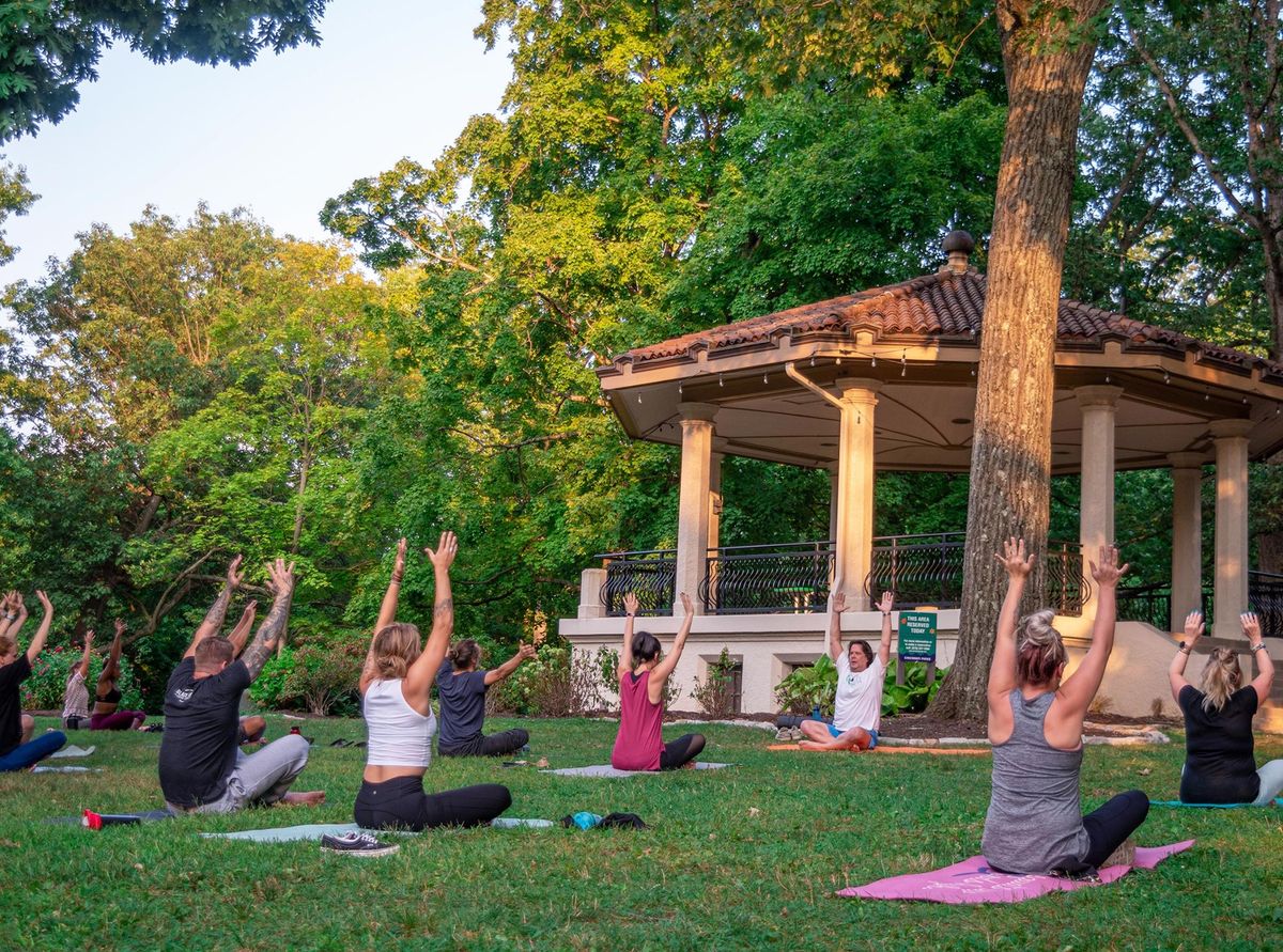 Free Community Yoga at Burnet Woods