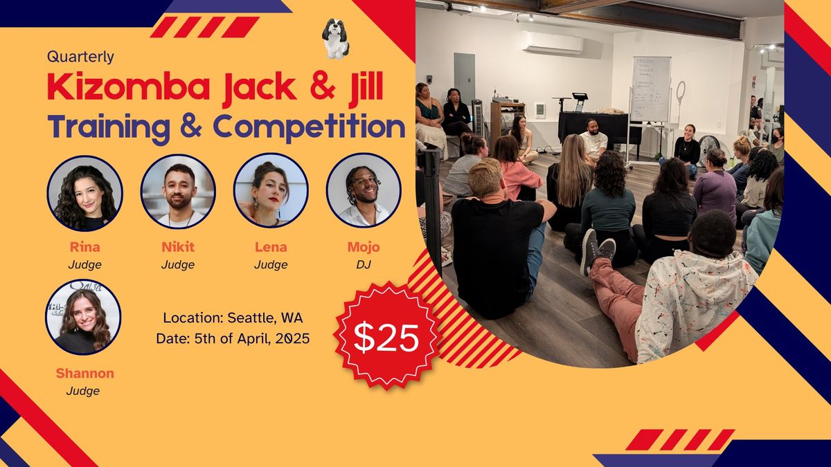 Quarterly Kizomba Jack & Jill Training & Competition - April Edition