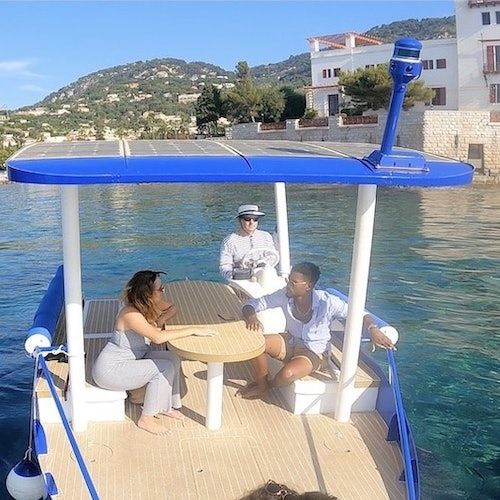 Nice: Croisi\u00e8re romantique sur un bateau \u00e0 \u00e9nergie solaire