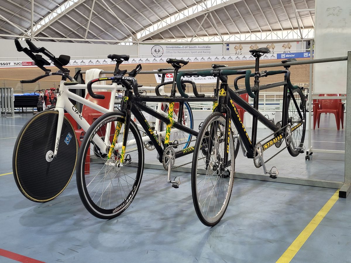 "Come & Try" Tandem Bike riding, on the Super-Drome