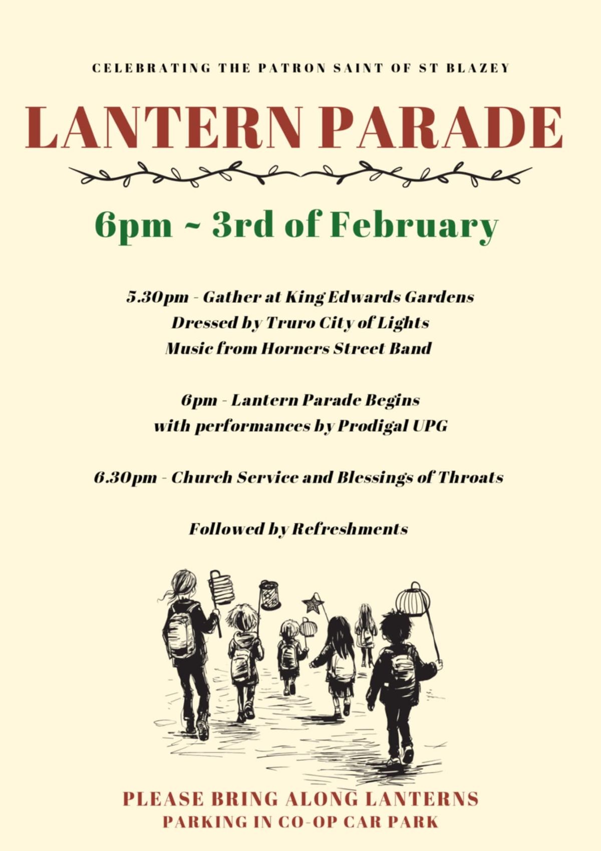 St Blaise Lantern Parade