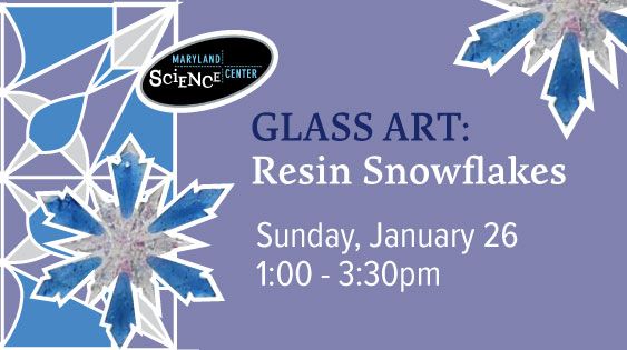 Glass Art: Resin Snowflakes