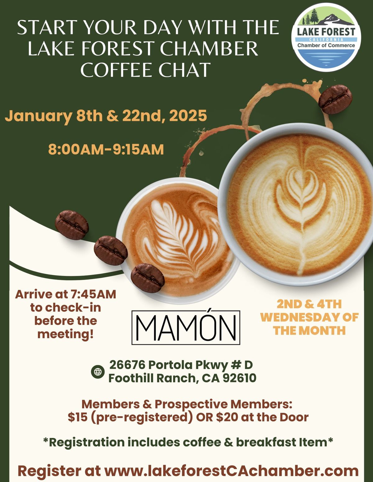 Coffee Chat with the LF Chamber 