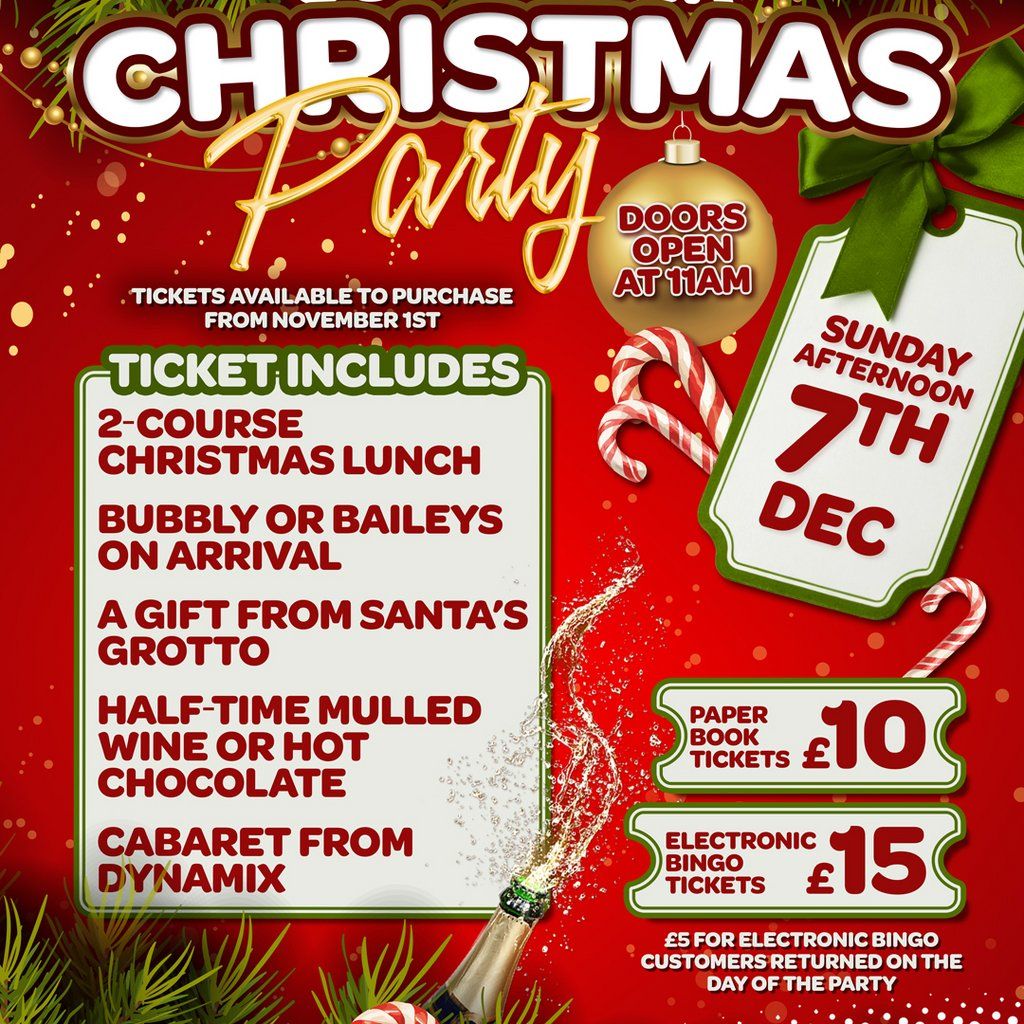 Carlton Bingo Inverness Christmas Party Tickets