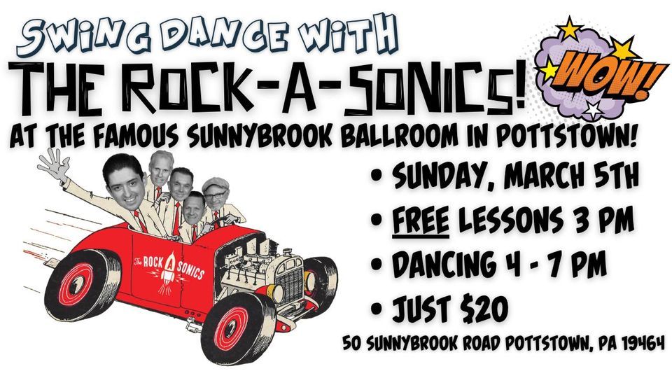 Sunday, MARCH 5th ⭐️ At The SunnyBrook with The Rock-a-Sonics..!!, The ...