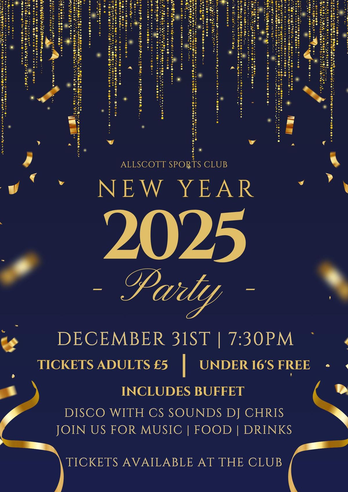 New Years Party 2025!