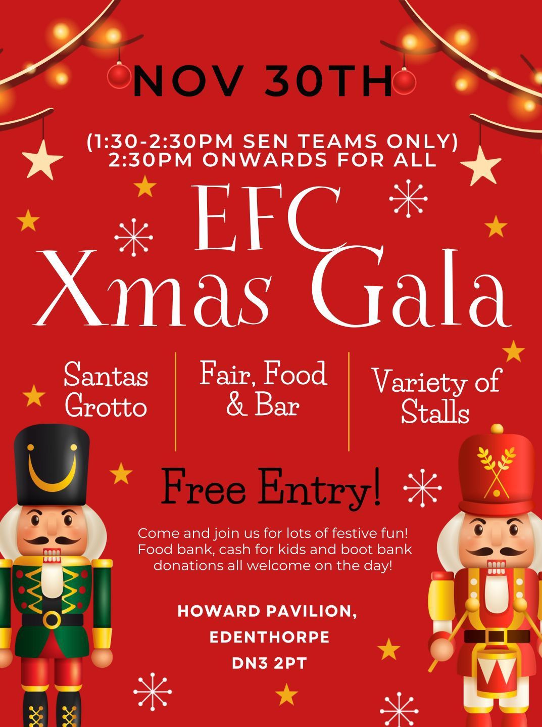 Efc Christmas gala 