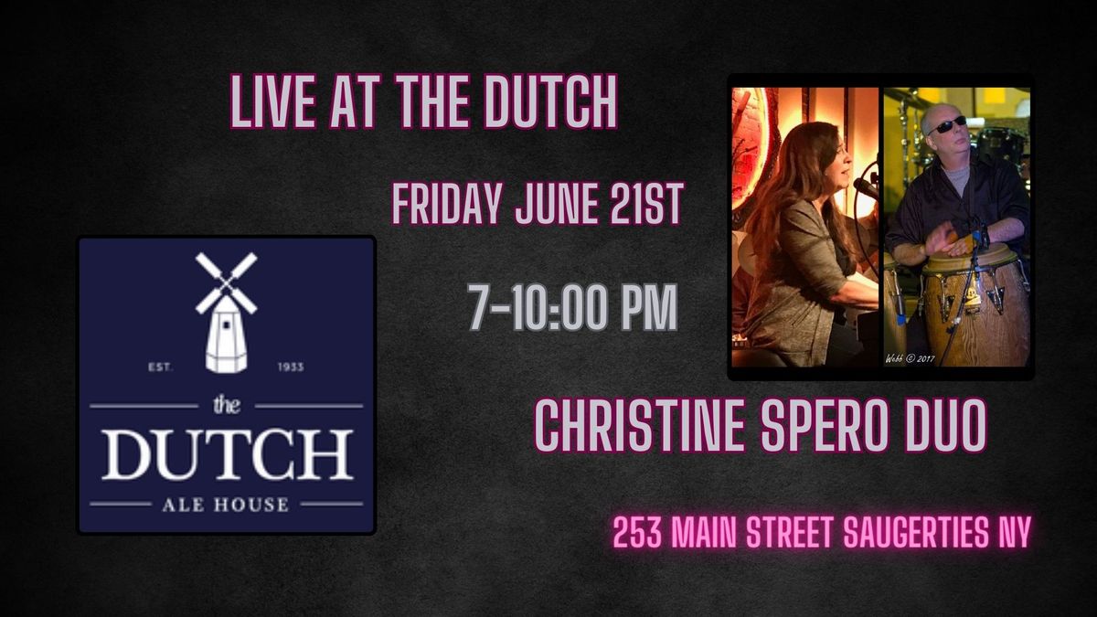 Christine Spero Duo | Live At The Dutch | Saugerties NY