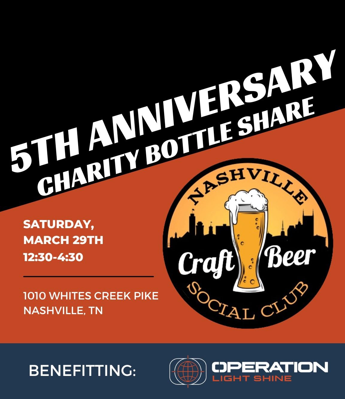 NCBSC 5th Anniversary Charity Bottle Share 