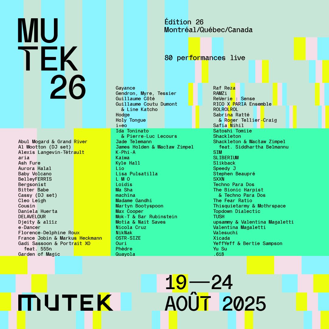 MUTEK - 22 AO\u00dbT