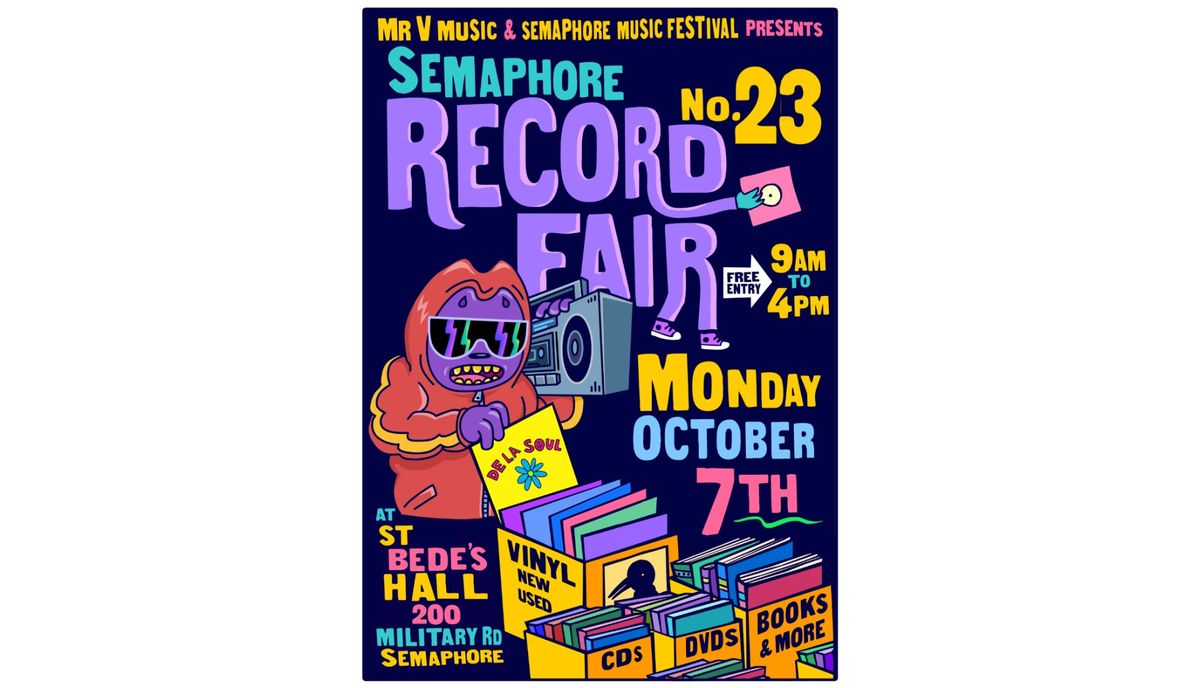 SEMAPHORE RECORD FAIR # 23 - October 2024